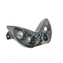 DOUBLE OPTIQUE TNT 4 LAMPES HALOGENE + LEDS BLEU ADAPT. YAMAHA NITRO / AEROX NOIR  *