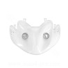 DOUBLE OPTIQUE TNT AVEC CLIGNOTANT LEDS ADAPT. MBK MACH G / YAMAHA JOG R BLANC *