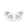 DOUBLE OPTIQUE TNT AVEC CLIGNOTANT LEDS ADAPT. YAMAHA NITRO / AEROX BLANC *