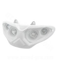 DOUBLE OPTIQUE TNT HALOGENE ADAPT. GILERA RUNNER 50 / 125 / 180 / 200cc  BLANC *