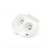 DOUBLE OPTIQUE TNT HALOGENE ADAPT. MBK 50 BOOSTER 1999-2003 / YAMAHA 50 BWS 1999-2003 BLANC *