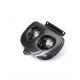 DOUBLE OPTIQUE TNT HALOGENE ADAPT. MBK 50 BOOSTER 1999-2003 / YAMAHA 50 BWS 1999-2003  IMIT CARBONE *