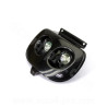 DOUBLE OPTIQUE TNT HALOGENE ADAPT. MBK 50 BOOSTER 1999-2003 / YAMAHA 50 BWS 1999-2003 NOIR *