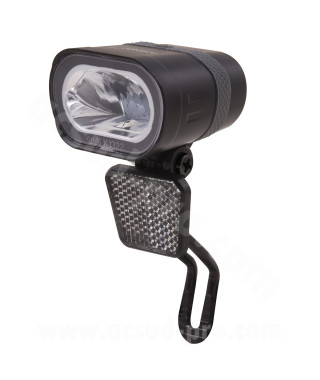 ECLAIRAGE VELO AVANT FIXATION CADRE SPANNINGA VAE 6-36V AXENDO 40