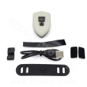 ECLAIRAGE VELO LED USB SAFETY LABS COMPATIBLE CASQUE E-BAHN 2.0