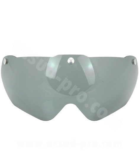 ECRAN CASQUE VELO EXPEDO SAFETY LABS MAGNETIQUE FUME *