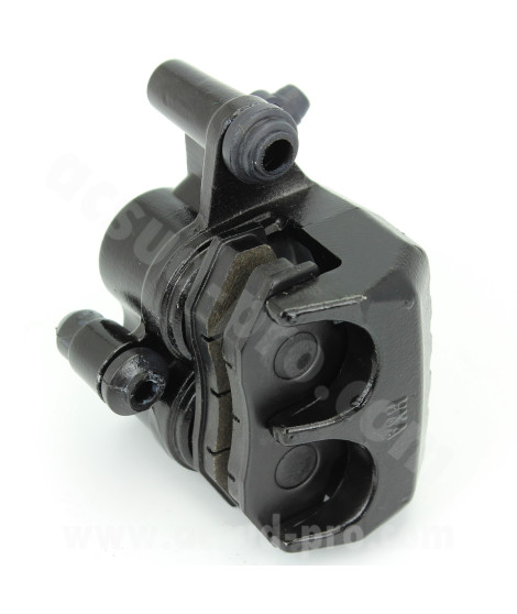 ETRIER DE FREIN SCOOTER CHINOIS DOUBLE PISTON ( GAUCHE  )