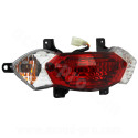 FEU ARRIERE COMPLET ADAPT. PEUGEOT  KISBEE 50CC 2T ET 4T / STREETZONE (OEM : 778462)