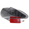FEU ARRIERE COMPLET + CLIGNOTANT TNT A LEDS ADAPT. MBK 50 NITRO / YAMAHA 50 AEROX  FUME ( HOMOLOGUEE CE )