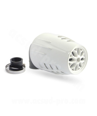 FILTRE A AIR TNT OBUS 90° Ø35/28 BLANC