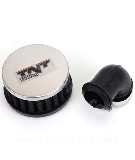FILTRE A AIR TNT R BOXH5 COUDE NOIR