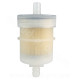 FILTRE A ESSENCE  Ø6 PLASTIQUE DEMONTABLE