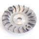 FLASQUE / JOUE FIXE VARIATEUR ALU ADAPT. MBK 50 BOOSTER X 4T. OVETTO 4T. NITRO 4T / YAMAHA 50 NEOS 4T. AEROX 4T. GIGGLE 4T