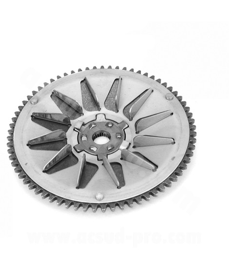 FLASQUE / JOUE FIXE VARIATEUR ALU SCOOTER ADAPT. PEUGEOT TKR / TREKKER / SPEEDFIGHT 1 / 2 (OEM : 732801)