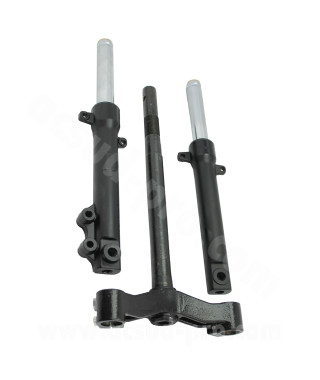 FOURCHE COMPLETE PEUGEOT KISBEE 2 TEMPS / 4 TEMPS  / STREETZONE NOIR ( OEM: 803895N )