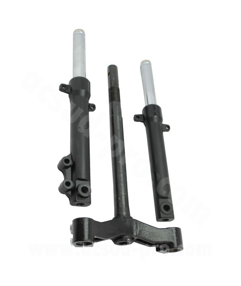 FOURCHE COMPLETE PEUGEOT KISBEE 2 TEMPS / 4 TEMPS  / STREETZONE NOIR ( OEM: 803895N )