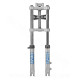 FOURCHE CYCLO EBR ALU HYDRAU ADAPT. PEUGEOT 103 / MBK 51 ( MONTAGE FREIN A DISQUE ) Ø28 mm