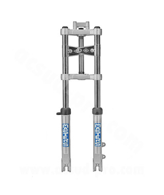 FOURCHE CYCLO EBR ALU HYDRAU ADAPT. PEUGEOT 103 / MBK 51 ( MONTAGE FREIN A DISQUE ) Ø28 mm