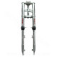 FOURCHE CYCLO EBR INVERSEE MECANIQUE 103 / MBK 51 CHROMEE