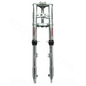 FOURCHE CYCLO EBR INVERSEE MECANIQUE 103 / MBK 51 CHROMEE