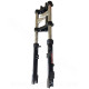 FOURCHE CYCLO HYDRAU EBR ADAPT. PEUGEOT 103 / MBK 51 NOIR ( MONTAGE FREIN A DISQUE ) Ø28 mm