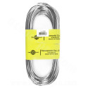 GAINE CYCLO CHROMEE Ø5 18/10 (ROULEAU DE 25m)