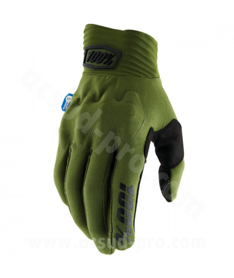 GANTS 100% COGNITO SMART SHOCK FA22 M ARMY GREEN