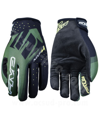 GANTS CROSS ENFANT FIVE MXF4 KAKI/BLACK YM