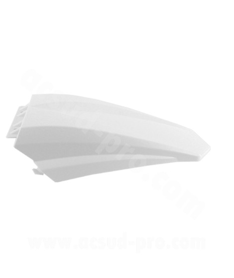 GARDE BOUE ARRIERE ADAPT. DERBI SENDA DRD / XTREM 2000-2011 BLANC