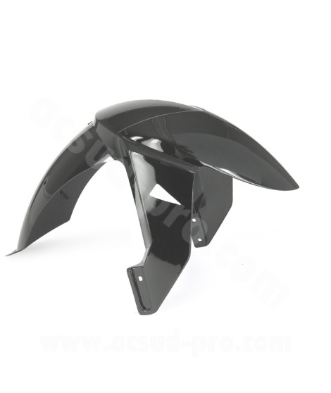 GARDE BOUE AVANT ADAPT. PEUGEOT LUDIX 10 NOIR METAL