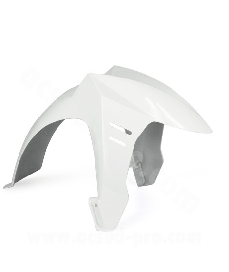 GARDE BOUE AVANT ADAPT. PEUGEOT LUDIX 14 BLANC
