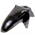 GARDE BOUE AVANT ADAPT. SYM SYMPHONY SR50-125CC 2010-2018 NOIR BRILLANT