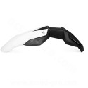 GARDE BOUE AV SUPER MOTARD NOEND UNIVERSEL (2 PIÉCES) NOIR / BLANC