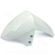 GARDE BOUE BLANC SYM ORBIT 2  50 / 125cc 2T ET 4T 2010-2014  (OEM : 61100-AAA-0000)