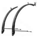 GARDE BOUE VELO SET 26"/28" CITY/VTC POLISPORT EXPANDER CITY REGLABLE EN LONGUEUR LARGEUR 46 (LA PAIRE)