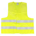 GILET DE SECURITE JAUNE HAUTE VISIBILITE HOMOLOGUE ADULTE TAILLE XL