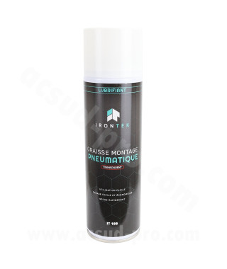GRAISSE MONTAGE PNEUMATIQUE EN SPRAY   IRONTEK 400ml