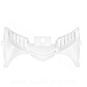GRILLE AVANT ADAPT. PIAGGIO ZIP 50 2T AIR / 4T LIQUIDE H2O BLANC
