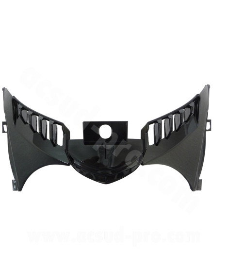 GRILLE AVANT ADAPT. PIAGGIO ZIP 50 2T AIR / 4T LIQUIDE H2O NOIR METAL