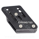 GUIDE CHAINE CARENZI ADAPT. DERBI SENDA 00- / RX / SX 06 / SMT / RCR 10- BLACK