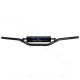 GUIDON MOTO CROSS / MECABOITE CARENZI EVO AVEC MOUSSE Ø22MM  (L : 810MM / H : 50mm) NOIR