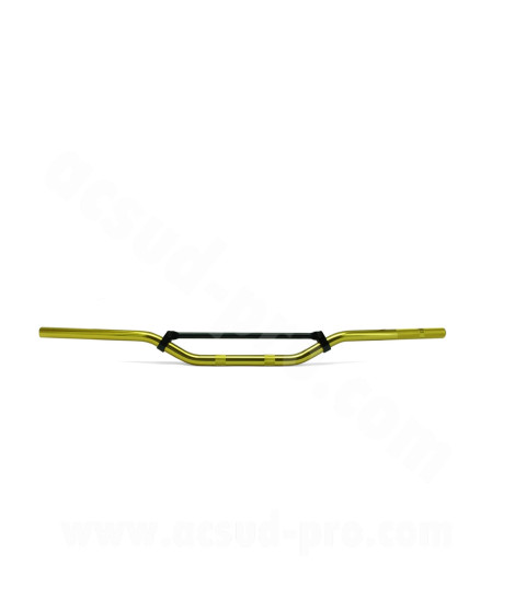 GUIDON MOTO / MECABOITE / CROSS ALU NOEND OR Ø22mm (L : 810mm H : 93mm)
