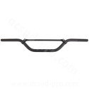GUIDON MOTO / MECABOITE / CROSS NOEND ALUMINIUM Ø22.2 COULEUR NOIR ( L: 710mm H: 100mm )