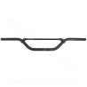 GUIDON MOTO / MECABOITE / CROSS NOEND ALUMINIUM Ø22.2 COULEUR NOIR ( L: 710mm H: 100mm )