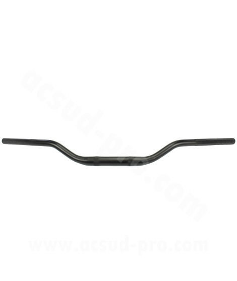 GUIDON MOTO / MECABOITE / CROSS  NOEND OVERSIZE ALUMINIUM Ø28.6 COULEUR NOIR (L : 802mm H : 65mm)