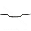 GUIDON MOTO / MECABOITE / CROSS NOEND OVERSIZE ALUMINIUM Ø28.6 COULEUR NOIR (L : 804mm H : 100mm)