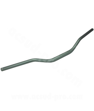 GUIDON MOTO / MECABOITE / CROSS  OVERSIZE NOEND  Ø28.6 GRIS TITANE  GU10 (L : 825mm H : 75mm)