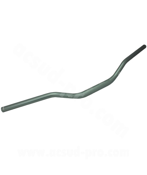 GUIDON MOTO / MECABOITE / CROSS  OVERSIZE NOEND  Ø28.6 GRIS TITANE  GU10 (L : 825mm H : 75mm)