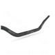 GUIDON MOTO / MECABOITE / CROSS OVERSIZE NOEND Ø28.6  NOIR MAT GU10 (L : 825mm H : 75mm)