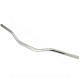 GUIDON MOTO / MECABOITE / CROSS  OVERSIZE NOEND Ø28.6  SILVER  GU10 (L : 825mm H : 75mm)